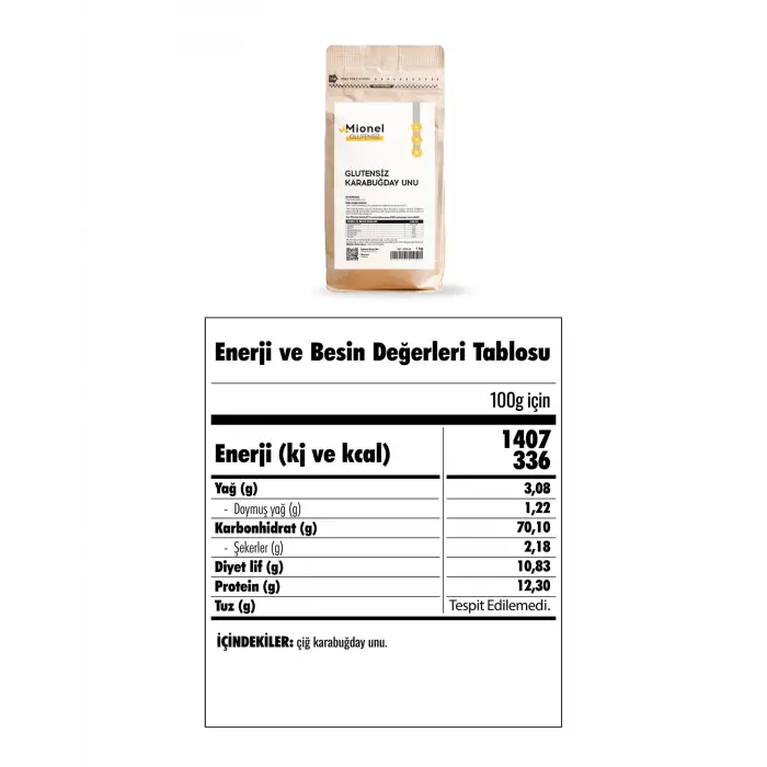 Glutensiz Karabuğday Unu, 1 kg