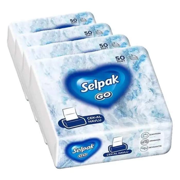 Go Çek Al Havlu 50li (4 paketi)