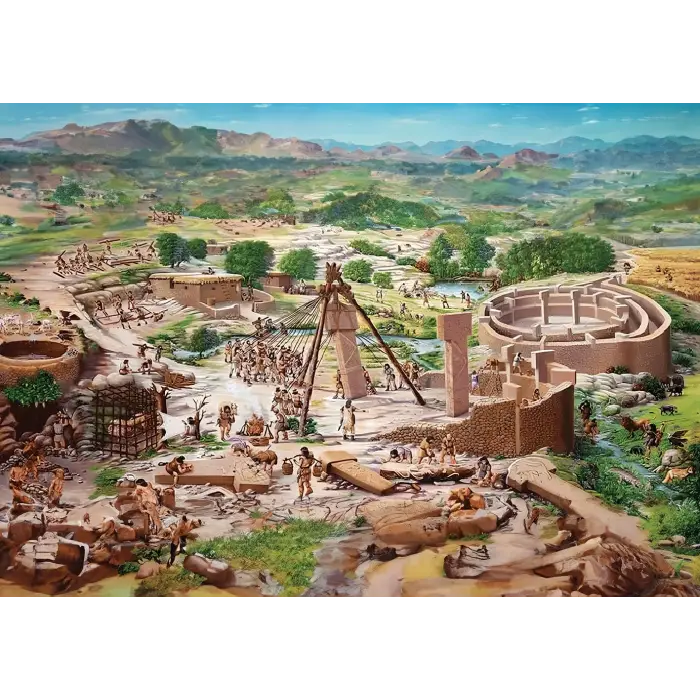 Göbeklitepe, Şanlıurfa 1000 Parça Yapboz