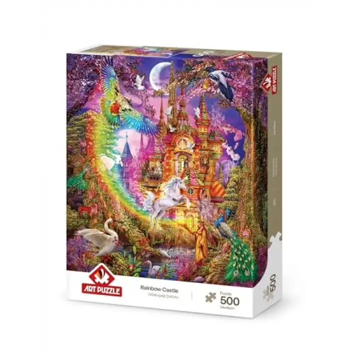 Gökkuşağı Şatosu 500 Parça Puzzle