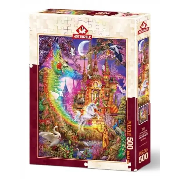 Gökkuşağı Şatosu 500 Parça Puzzle