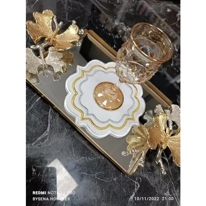 Gold Gümüş Kokteyl Peçete