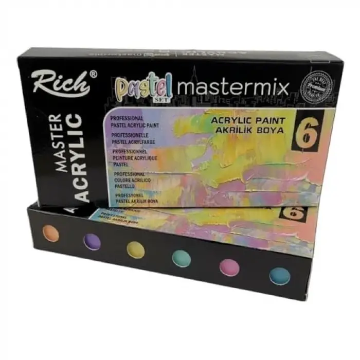 Gold Master Mix Pastel Set 6 Lı