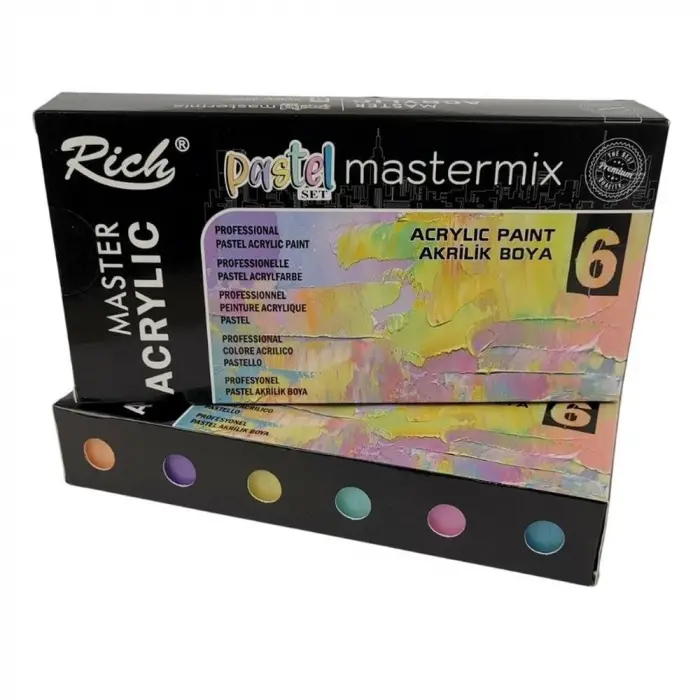Gold Master Mix Pastel Set 6 Lı