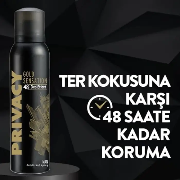 Gold Men Deodorant 3x150 ml