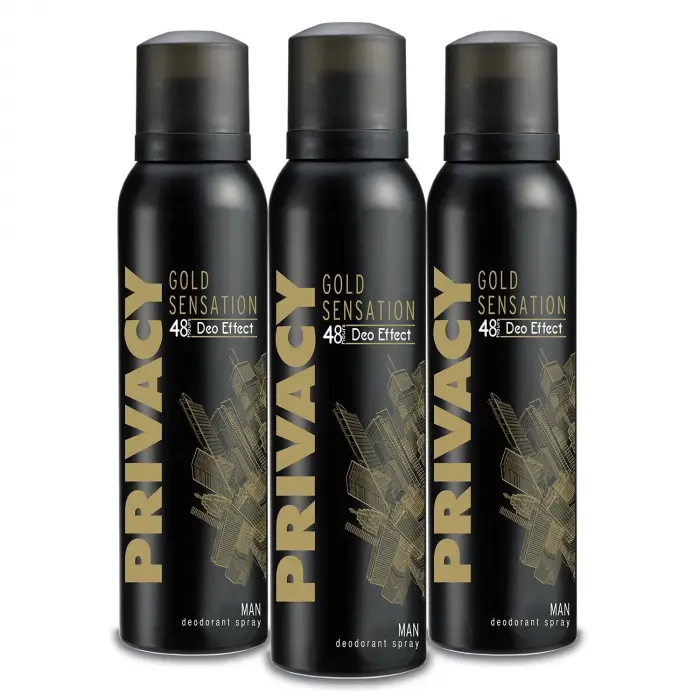Gold Men Deodorant 3x150 ml