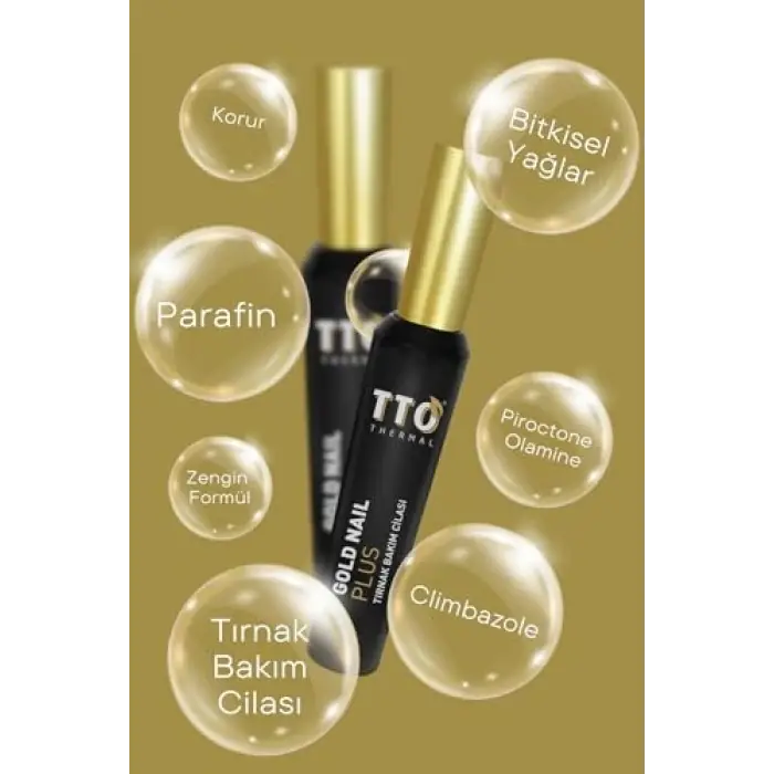 Gold Nail Plus Tırnak Solüsyonu 15 Ml