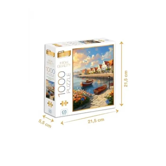 Gölde Akşamüstü 1000 Parça 2 Puzzle