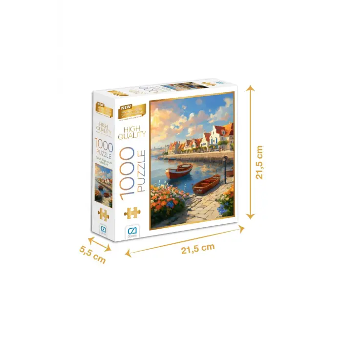 Gölde Akşamüstü 1000 Parça 2 Puzzle