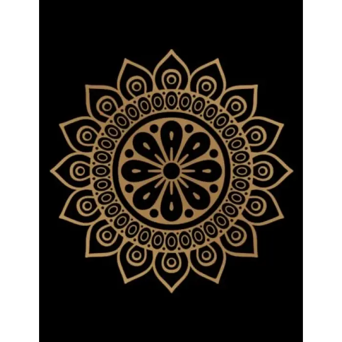 Golden Mandala Günlük Defter
