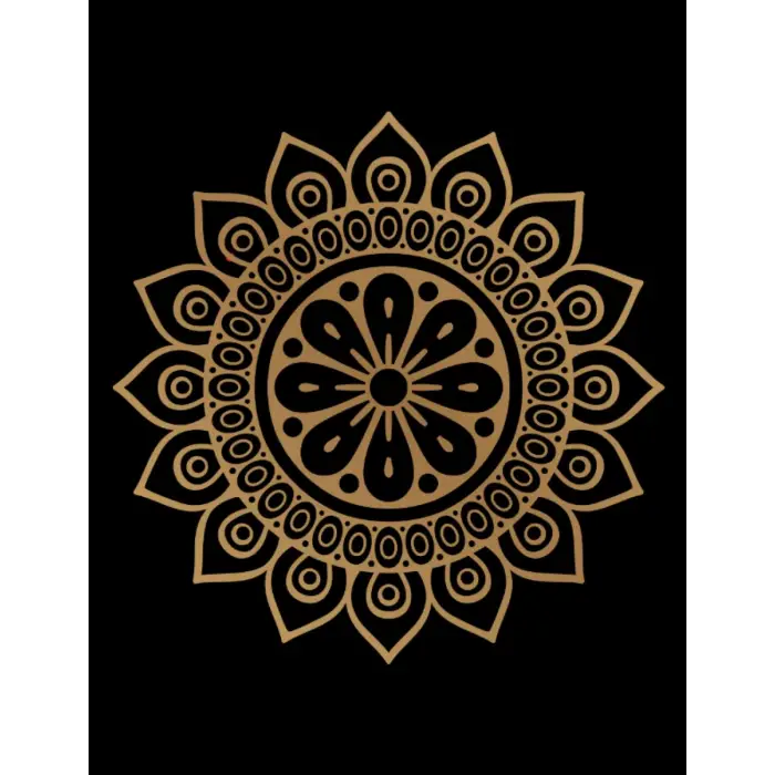 Golden Mandala Günlük Defter