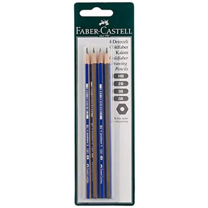 Goldfaber Dereceli Kurşun Kalem, HB-2B-3B-5B