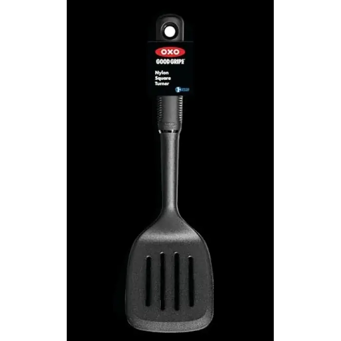 Good Grips kare spatula, naylon, siyah