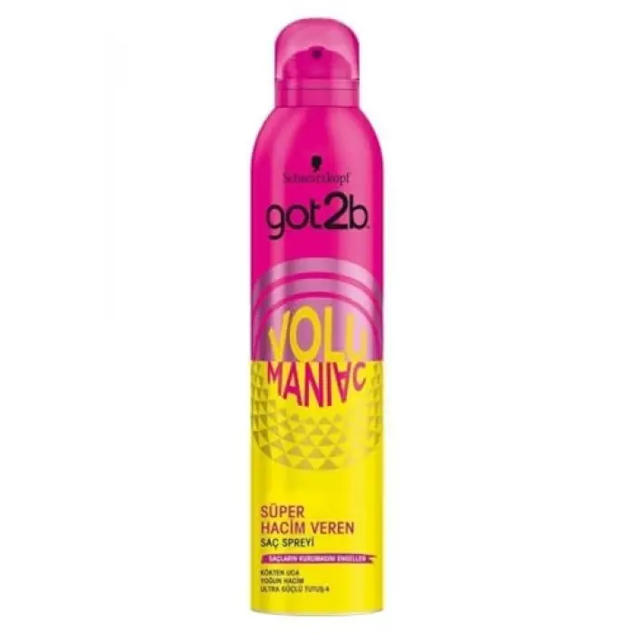 Got2B Volumaniac Saç Spreyi, 300 ml, 2li Set MYENCY709
