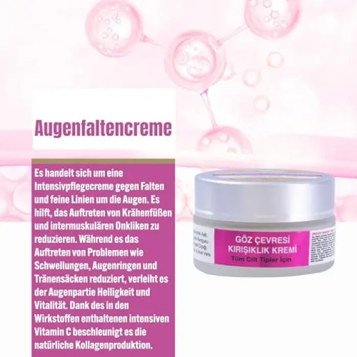 Göz Çevresi Kırışıklık Kremi 20 Ml