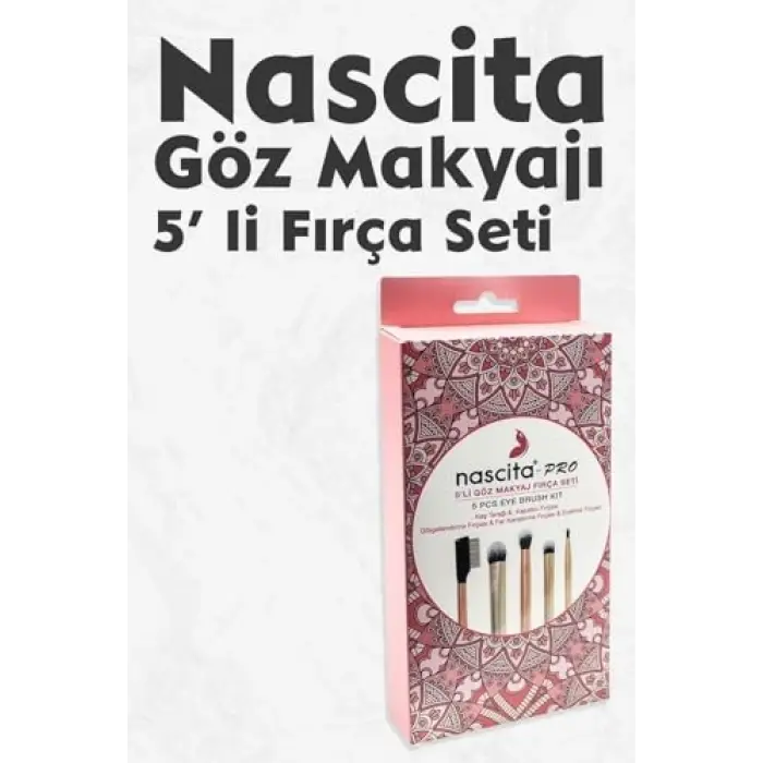Göz Makyaj 5li Fırça Seti