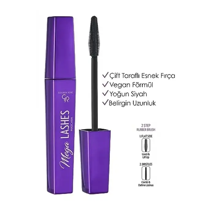 GR Mega Lashes maskara, 1 paket (1 x 1 adet)
