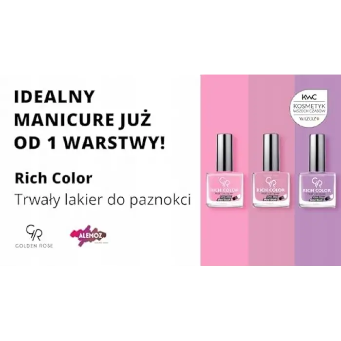 G.R Rich Color Nail Lacquer No:01 1 Paket