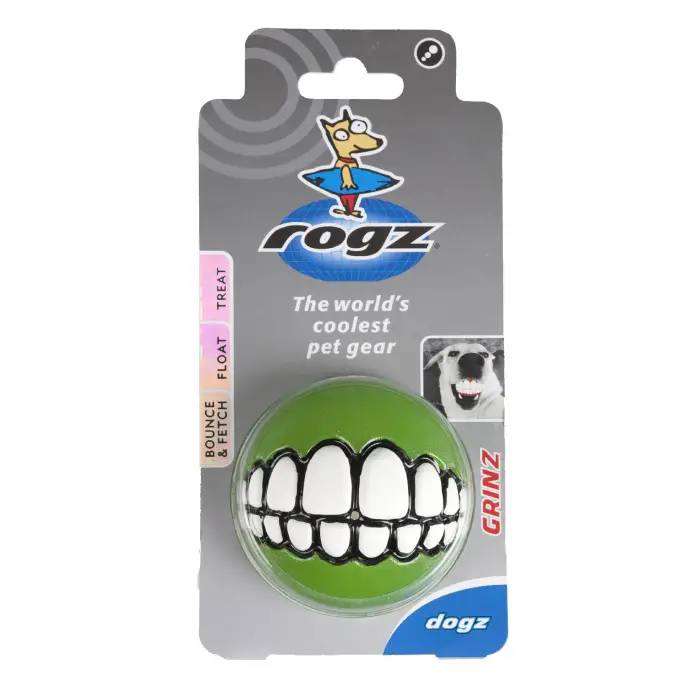 GR02-L Eğlenceli Köpek Ödül Topu, Medium, Lime