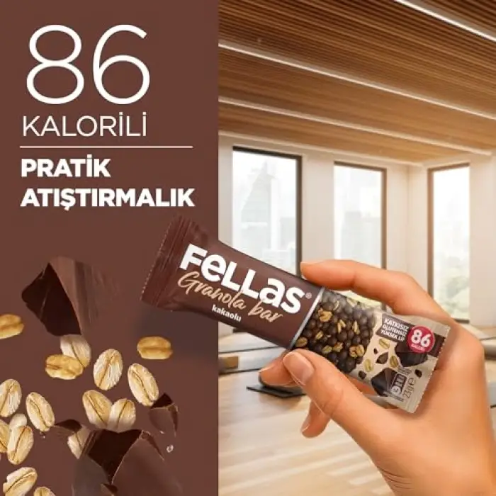Granola Bar Karma Kutu, 3 Çeşit, 12 Adet