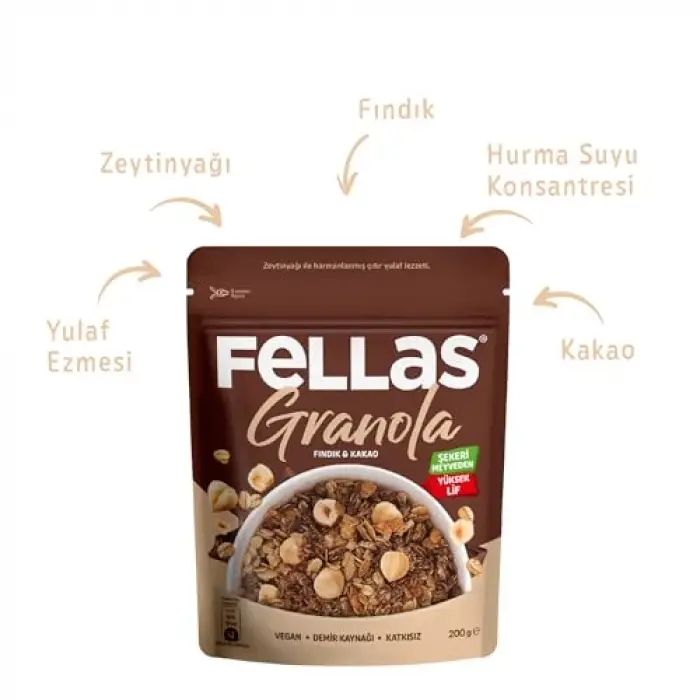 Granola Fındıklı & Kakaolu 300 g