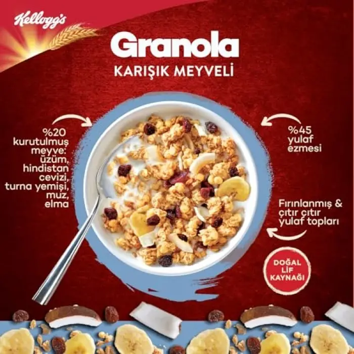 Granola Meyveli 340 g