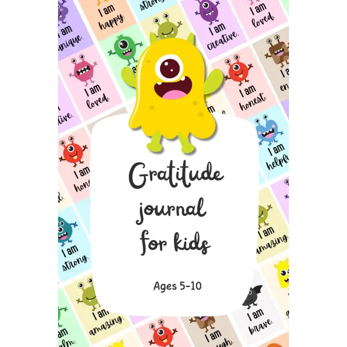 Gratitude journal for kids: Age 5-10