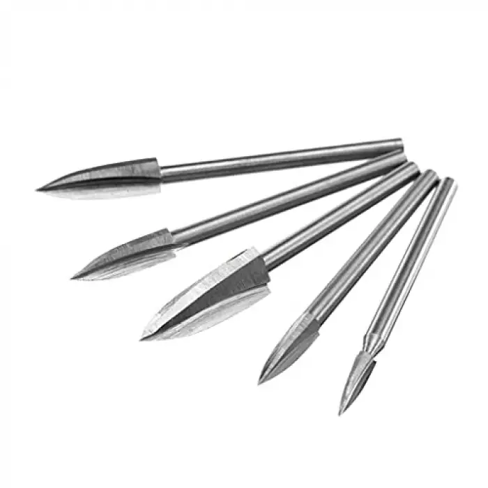 Gravür Törpü Set, 3 mm, 5 Parça