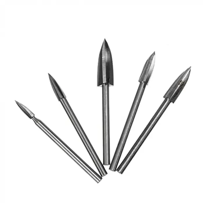 Gravür Törpü Set, 3 mm, 5 Parça