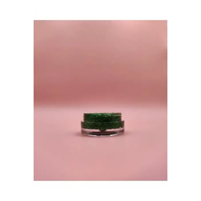 Green 5 Ml Mini Doğal Jel Glitter