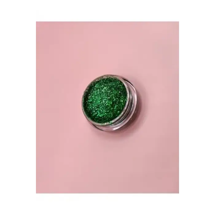 Green 5 Ml Mini Doğal Jel Glitter