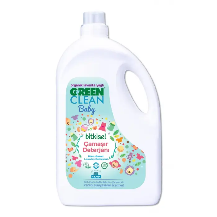 Green Clean Baby Bitkisel Çamaşır Deterjanı 2,75 L