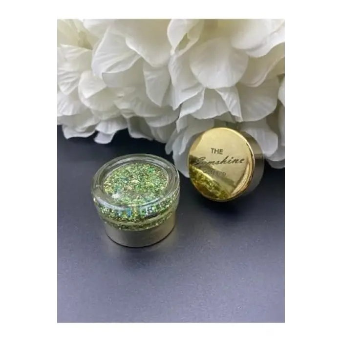 Green Jel Glitter Göz Farı
