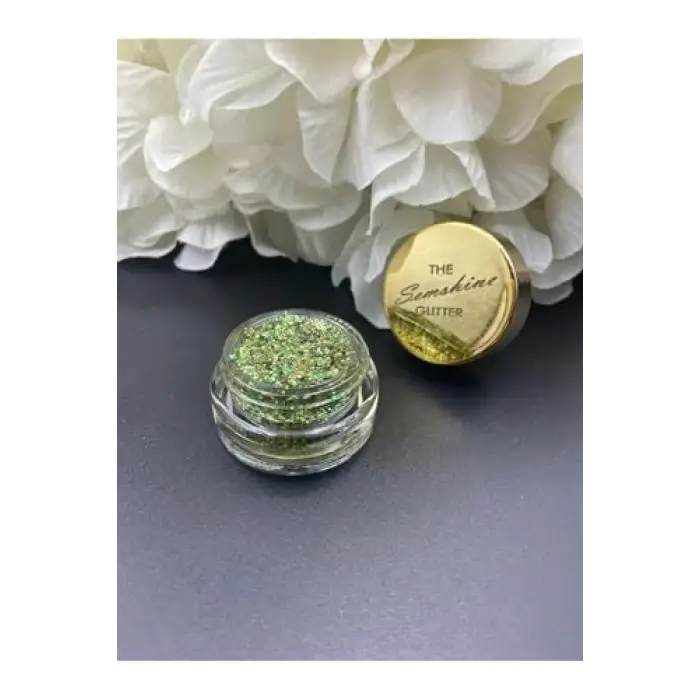 Green Jel Glitter Göz Farı