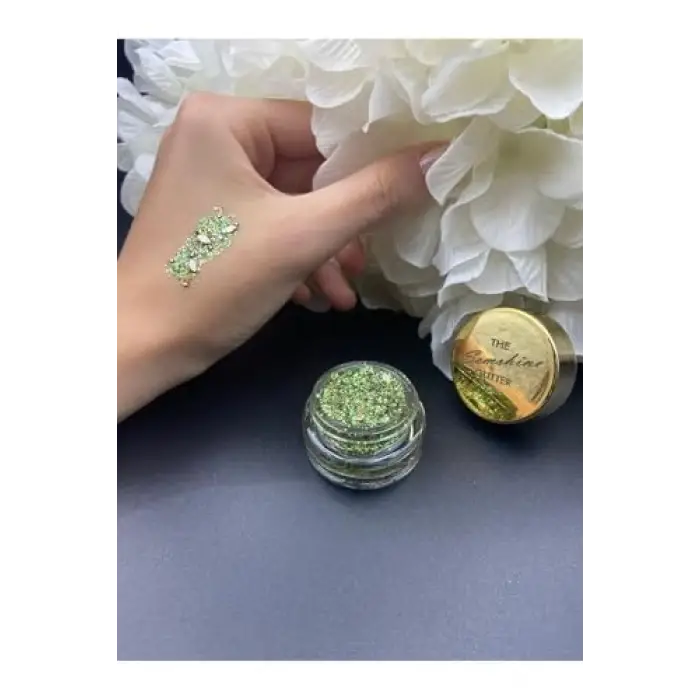 Green Jel Glitter Göz Farı