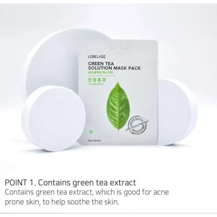 Green Tea Solution Maske