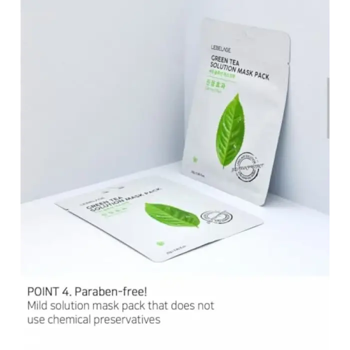 Green Tea Solution Maske