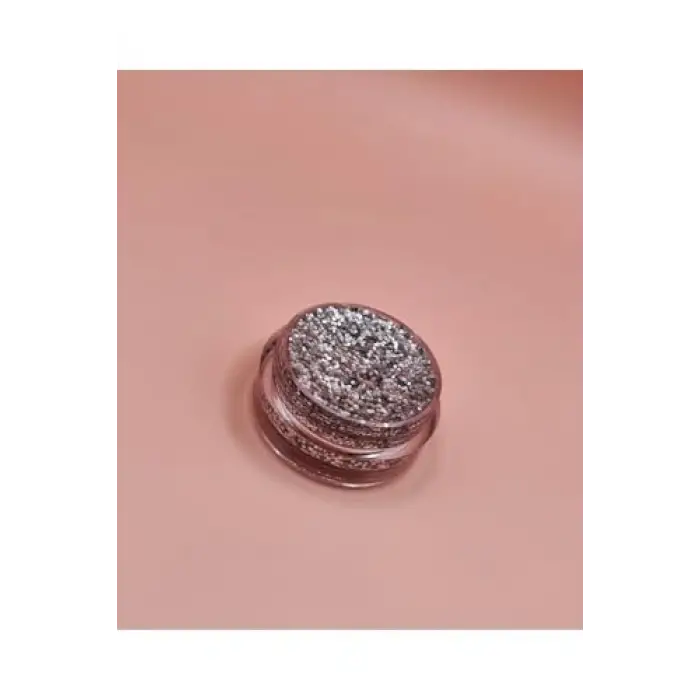 Grey 5 Ml, 100glitter9, Mini Doğal Jel Glitter Far