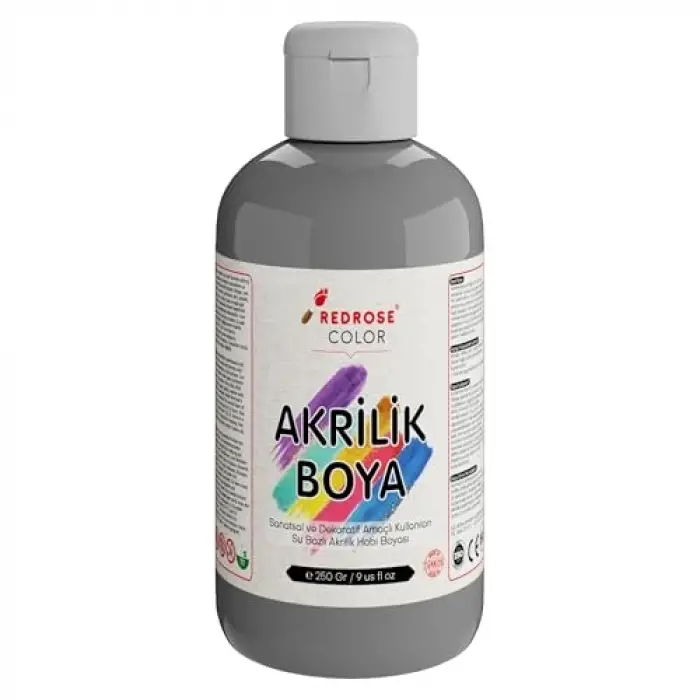 Gri Akrilik Boya 250 g