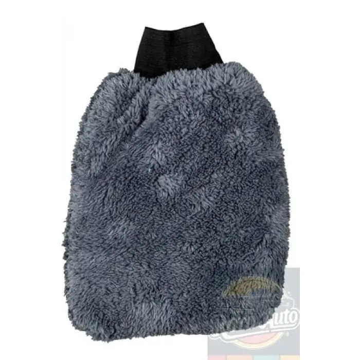 Gri Mikrofiber Araç Yıkama Eldiveni