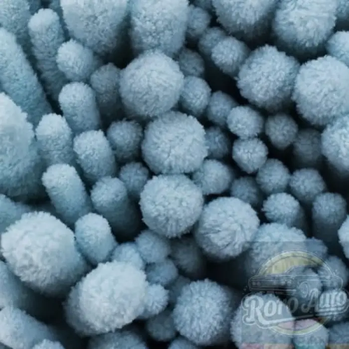 Gri Mikrofiber Araç Yıkama Eldiveni