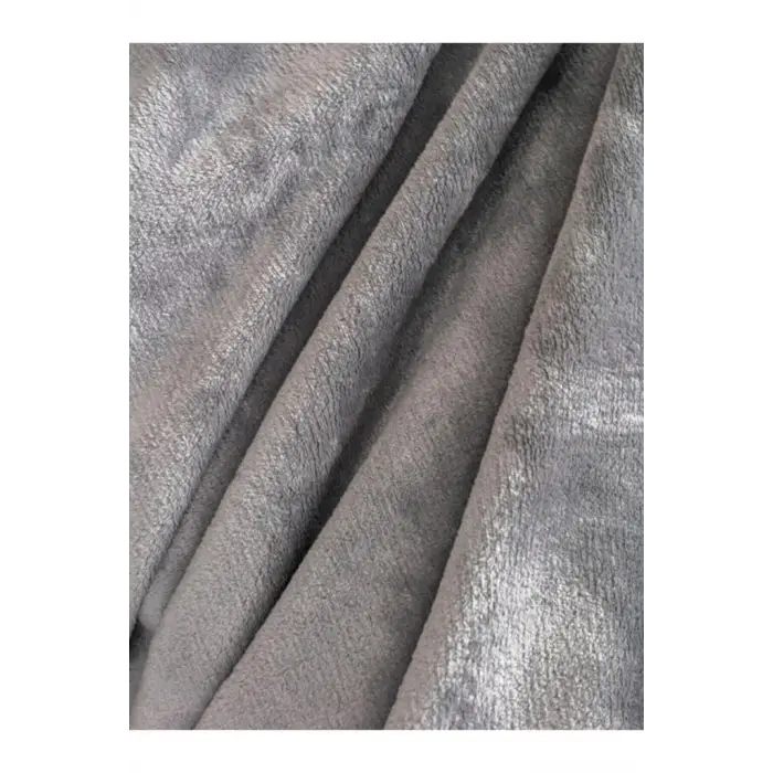 Gri Wellsoft Tv Battaniye 100x170 Cm