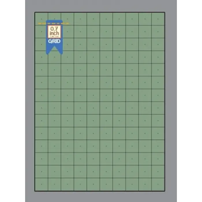 Grid Paper with a Dot in the Center: 0,7 x 0.7 inch Grid Pattern Notebook For Work; Study, Draw, Sketch, Notes, Handwriting Practice, Korean, Japanese, Chinese Character