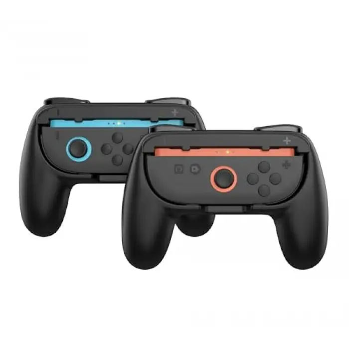Grips for Nintendo Switch2 Joy-Con, Left and right handle grip for Switch2 Joy Cons Controller, 2 Pack (Black)