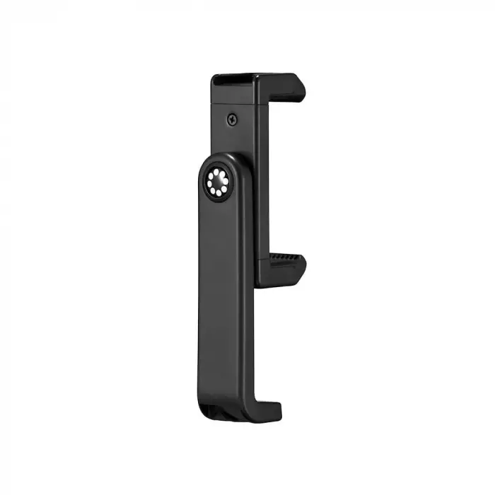 GripTight 360 Phone Mount; Kompakte und robuste Smartphone-Halterung mit 1/4-20-Gewinde und doppelter Zubehörschuhhalterung, Geeignet für Smartphones von 6,7 bis 8,8 cm, Schwarz