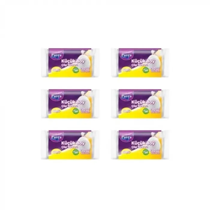Güçlü Çöp Torbası Mini Boy-6lı Paket