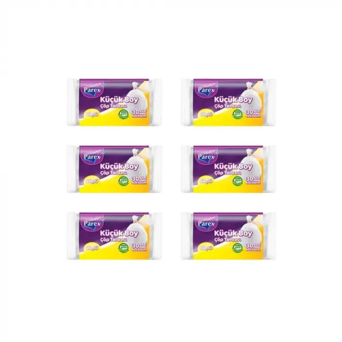 Güçlü Çöp Torbası Mini Boy-6lı Paket
