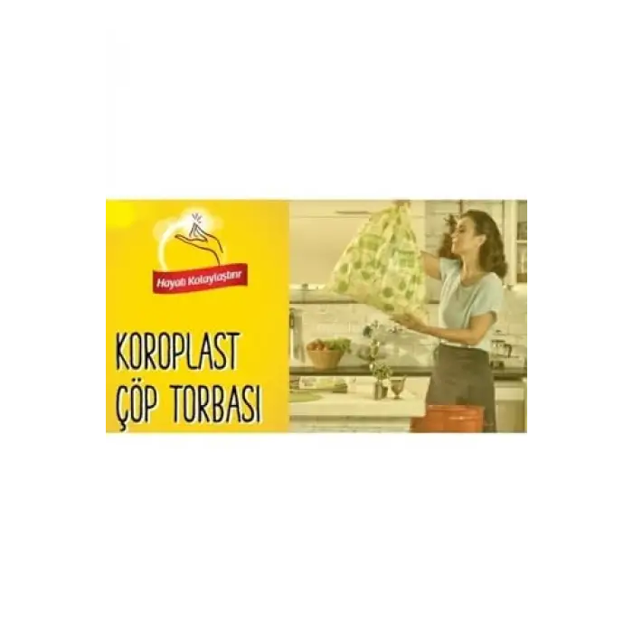 Güçlü Çöp Torbası Orta Boy 15 Adet 4lü