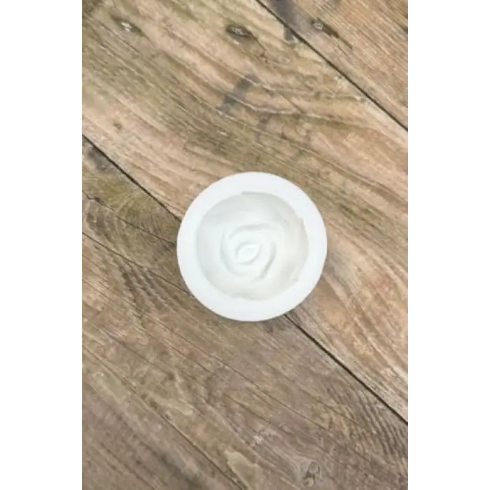 Gül 3d Tekli Mum Kalıbı (Silikon)
