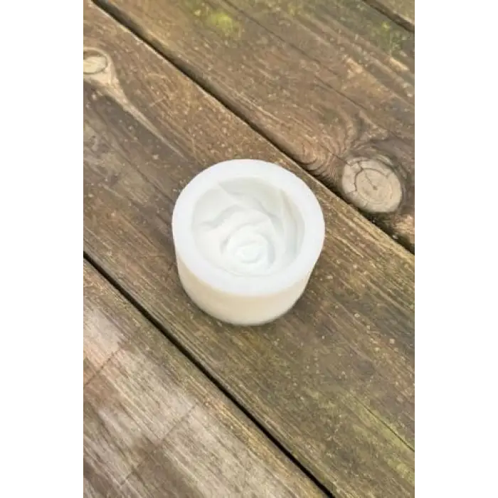 Gül 3d Tekli Mum Kalıbı, Silikon